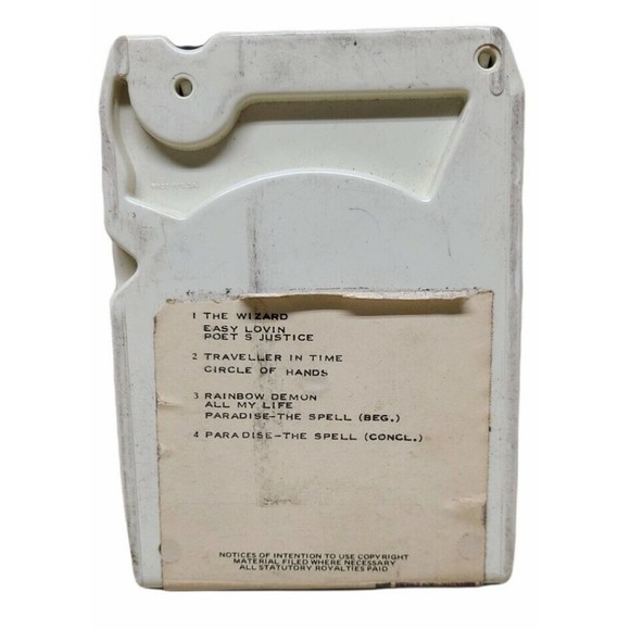 Uriah Heep Easy Living 8-track cassette tape super rock. RARE! - Picture 2 of 4